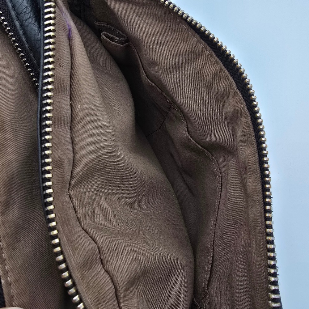 margot Black Leather Crossbody Bag - Picture 7 of 13